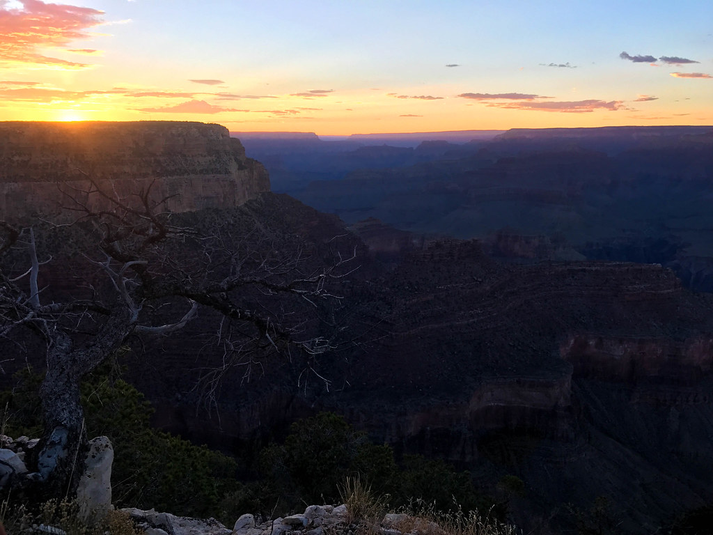 Sunset at the Grand Canyon